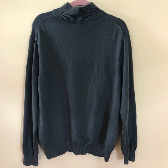 J. Crew Men’s Quarter Zip Knit Sweater Size Large - Picture 4 of 6